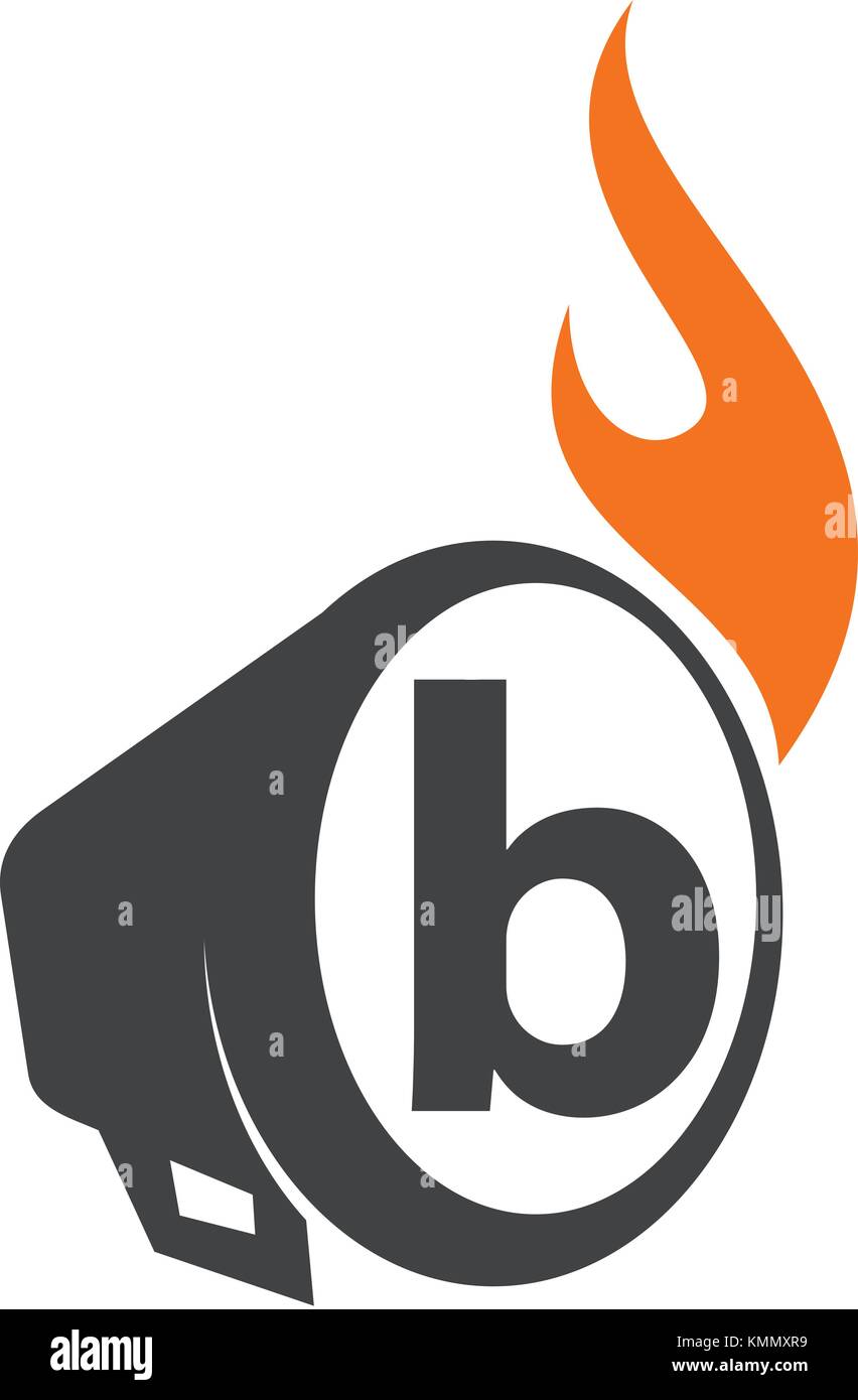 Stimme der Freiheit schreiben b Stock Vektor