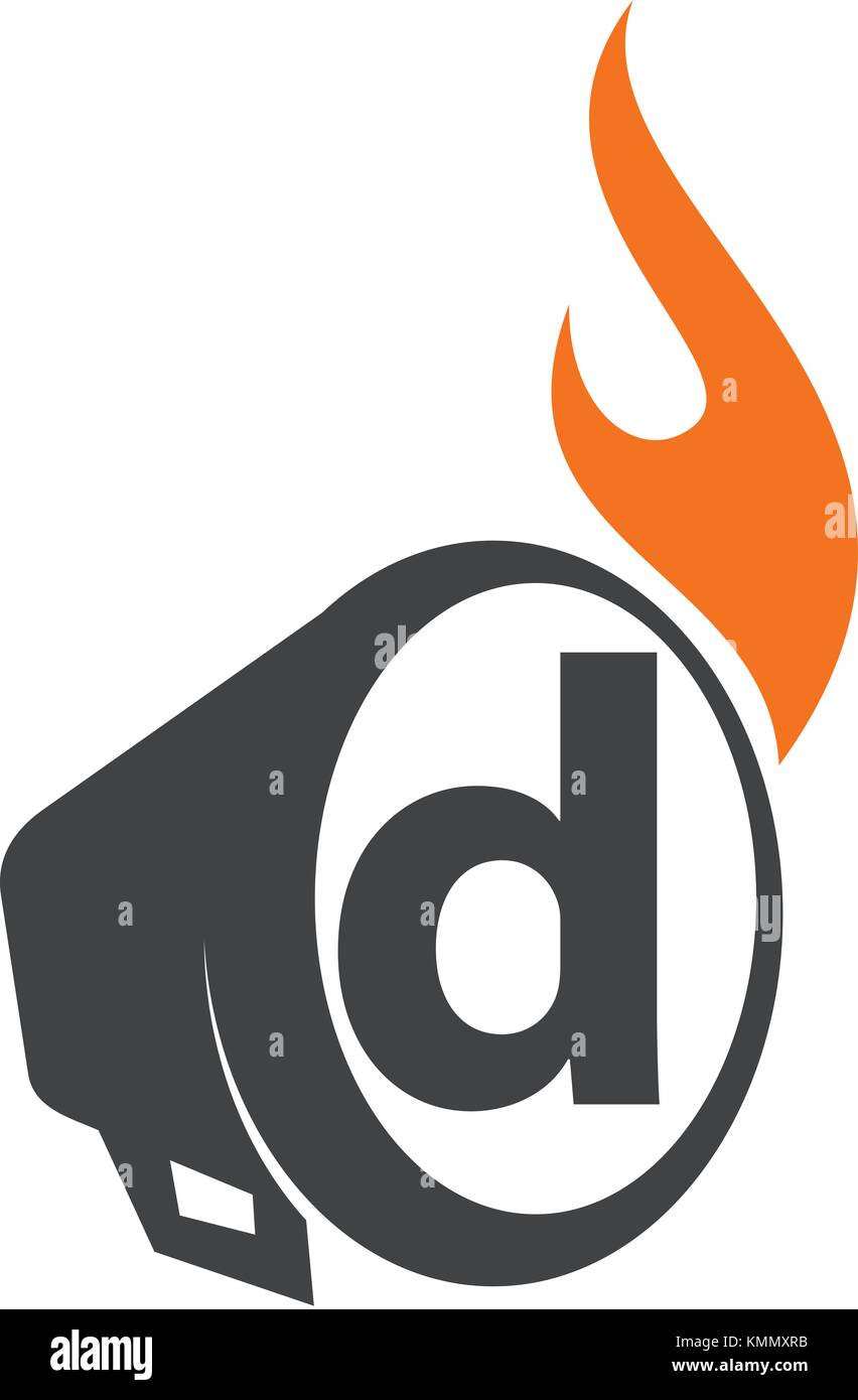 Stimme der Freiheit schreiben d Stock Vektor