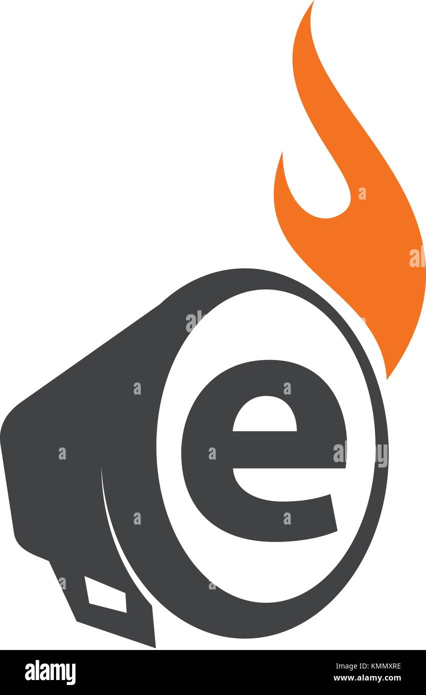 Stimme der Freiheit schreiben e Stock Vektor