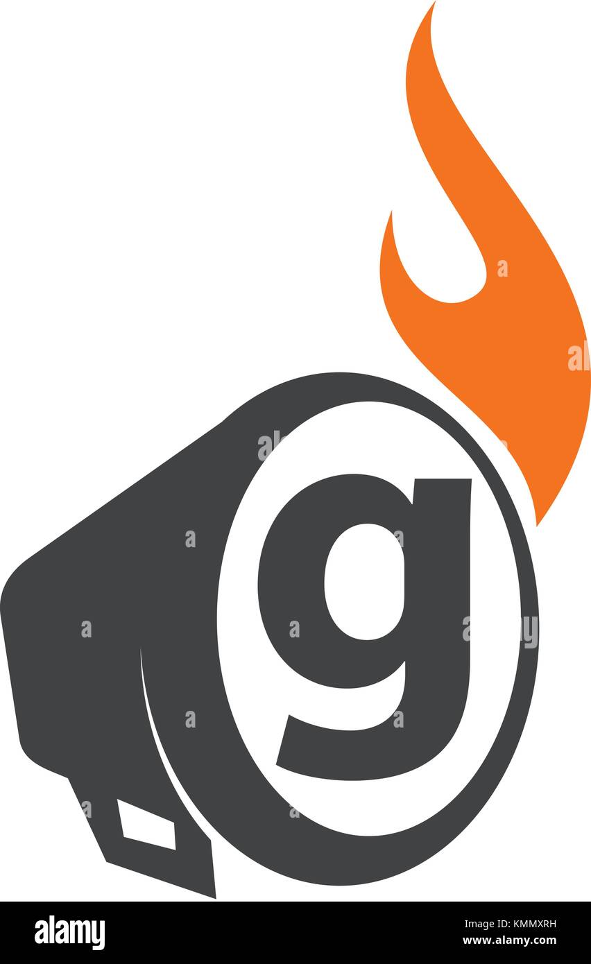 Stimme der Freiheit schreiben g Stock Vektor