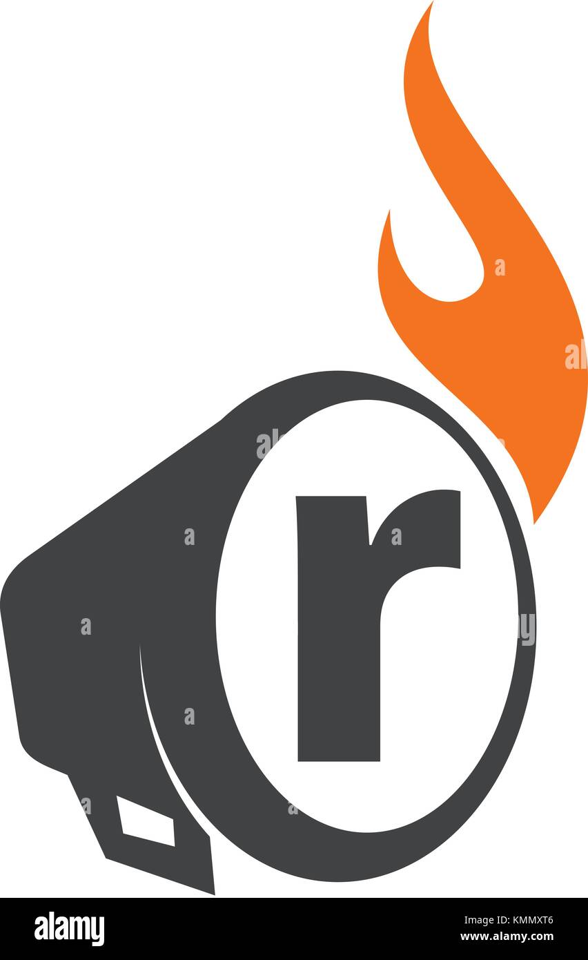 Stimme der Freiheit schreiben r Stock Vektor