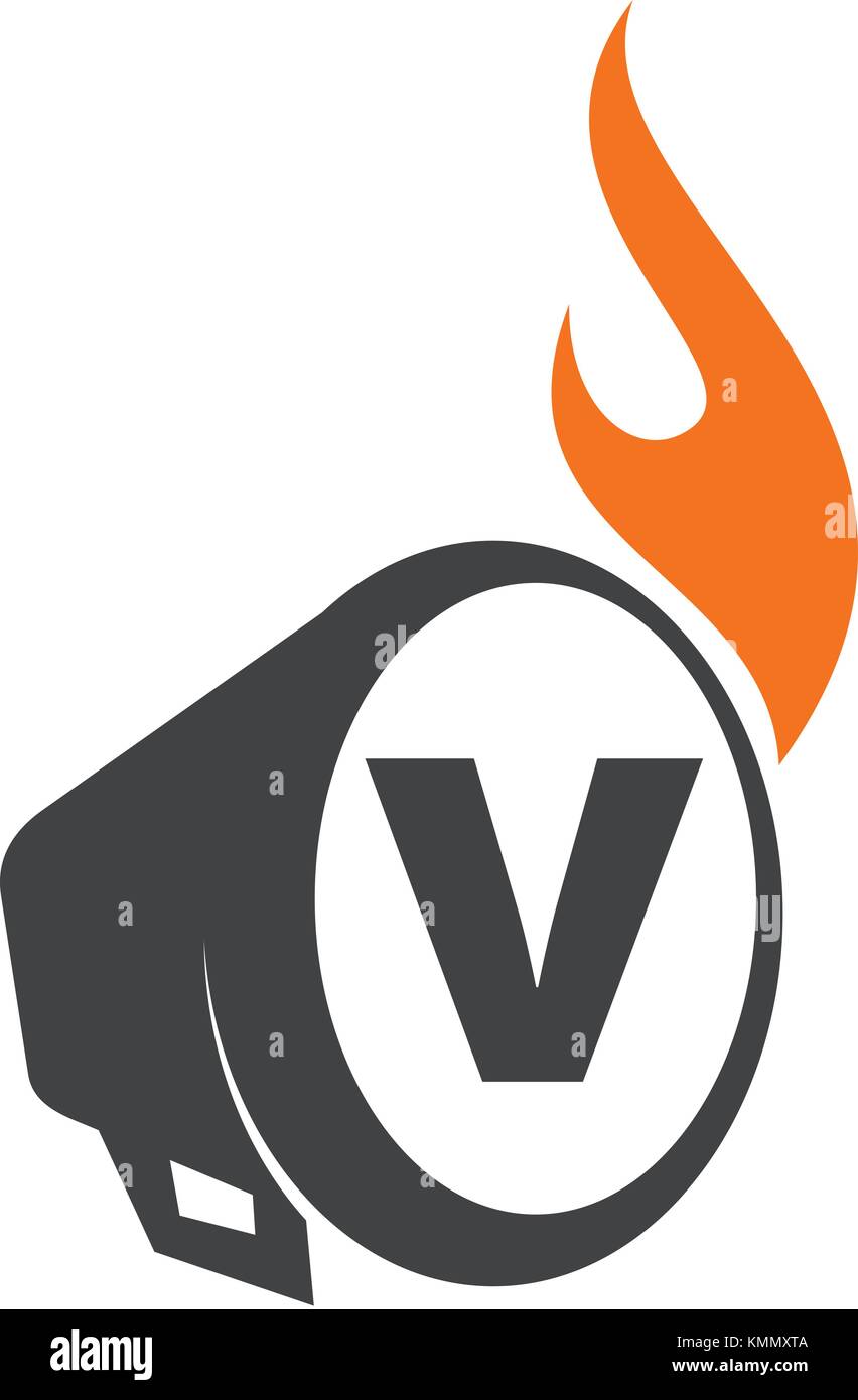 Stimme der Freiheit schreiben v Stock Vektor