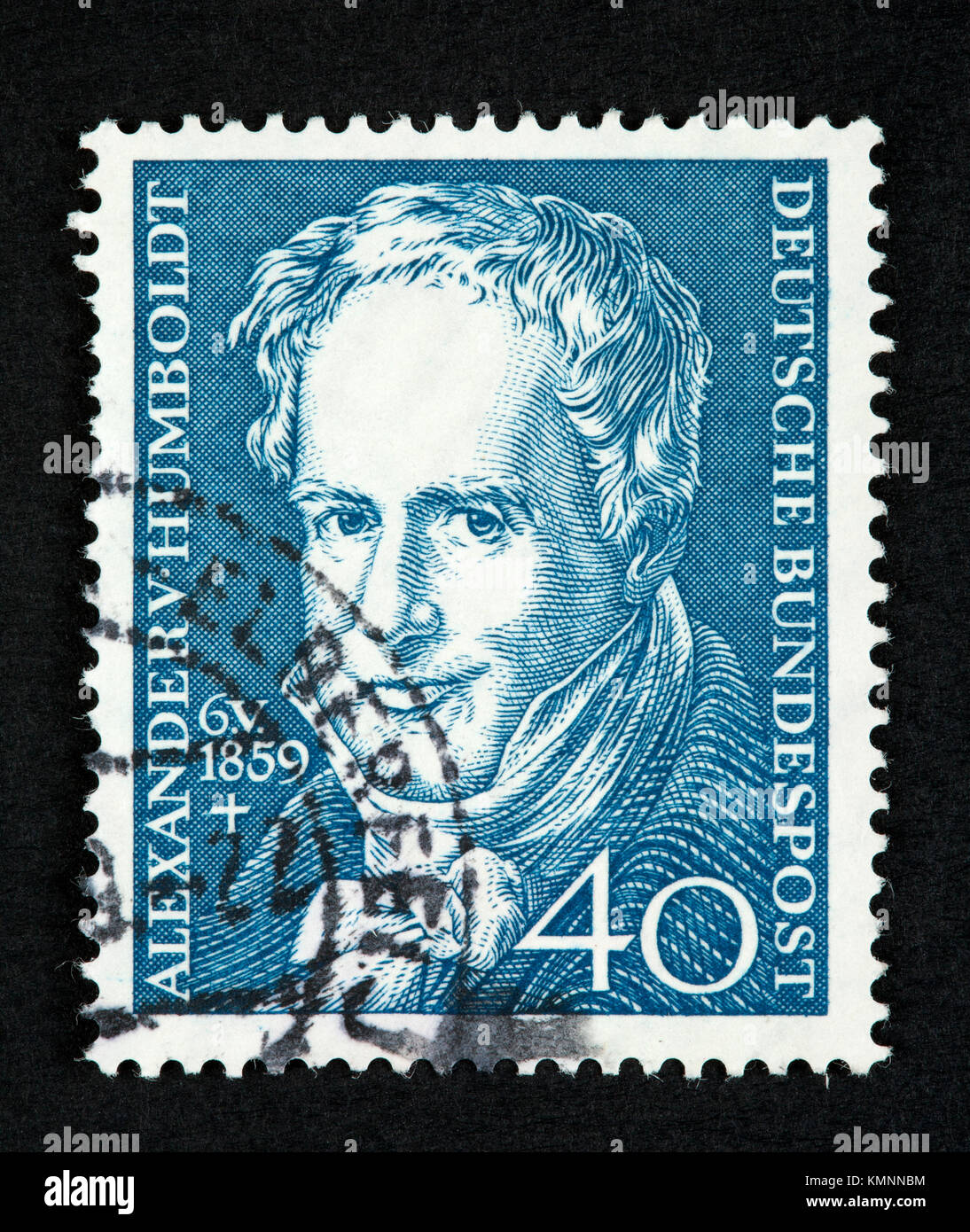 Deutsche Briefmarke Stockfoto