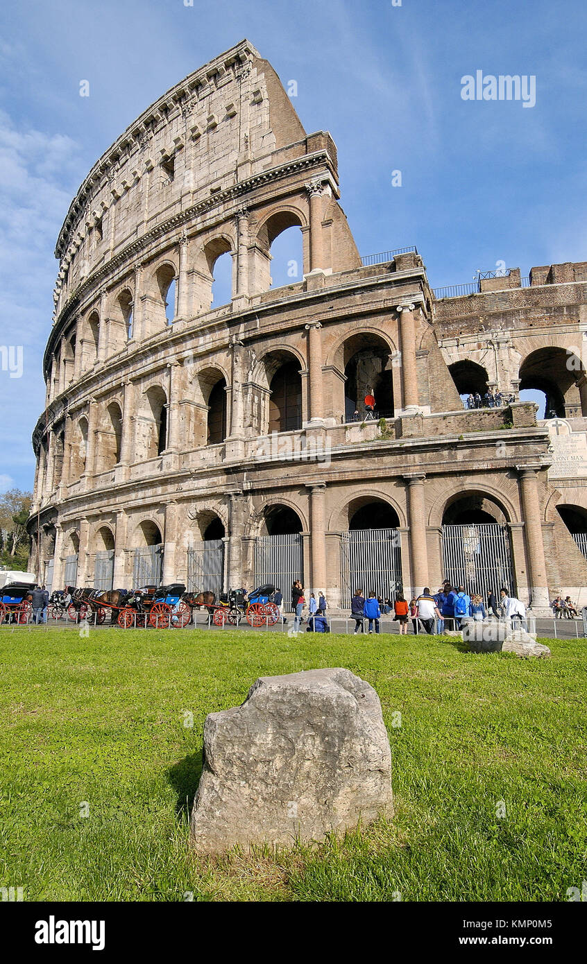 Kolosseum. Rom. Italien Stockfoto
