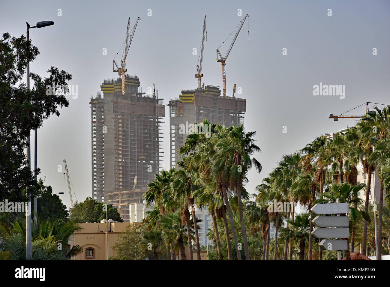 Stadt Jeddah Gebäude, Stadt Jeddah, Saudi Arabien. Stockfoto