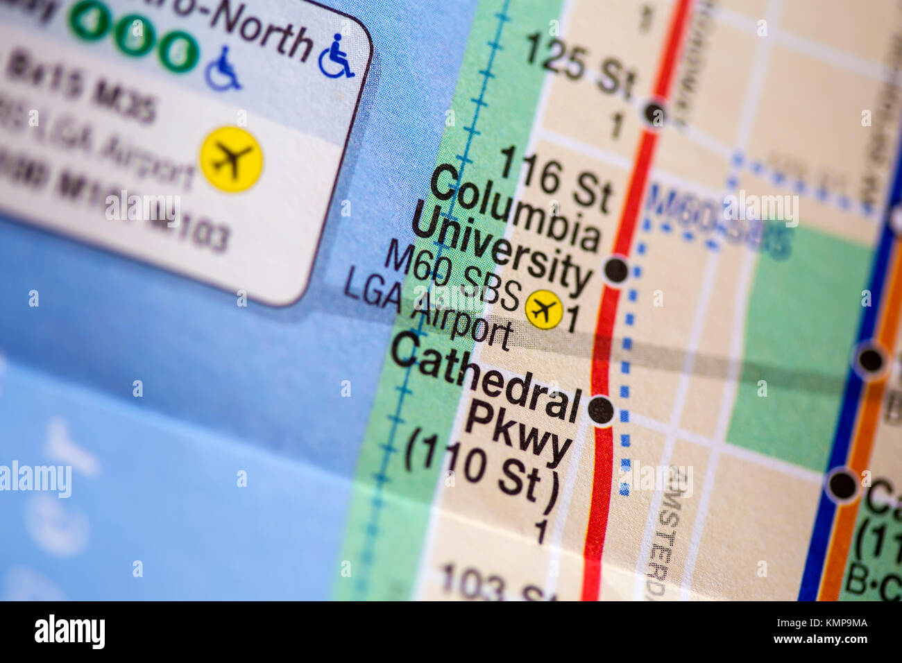 New York City Map Stockfotos Und Bilder Kaufen Alamy