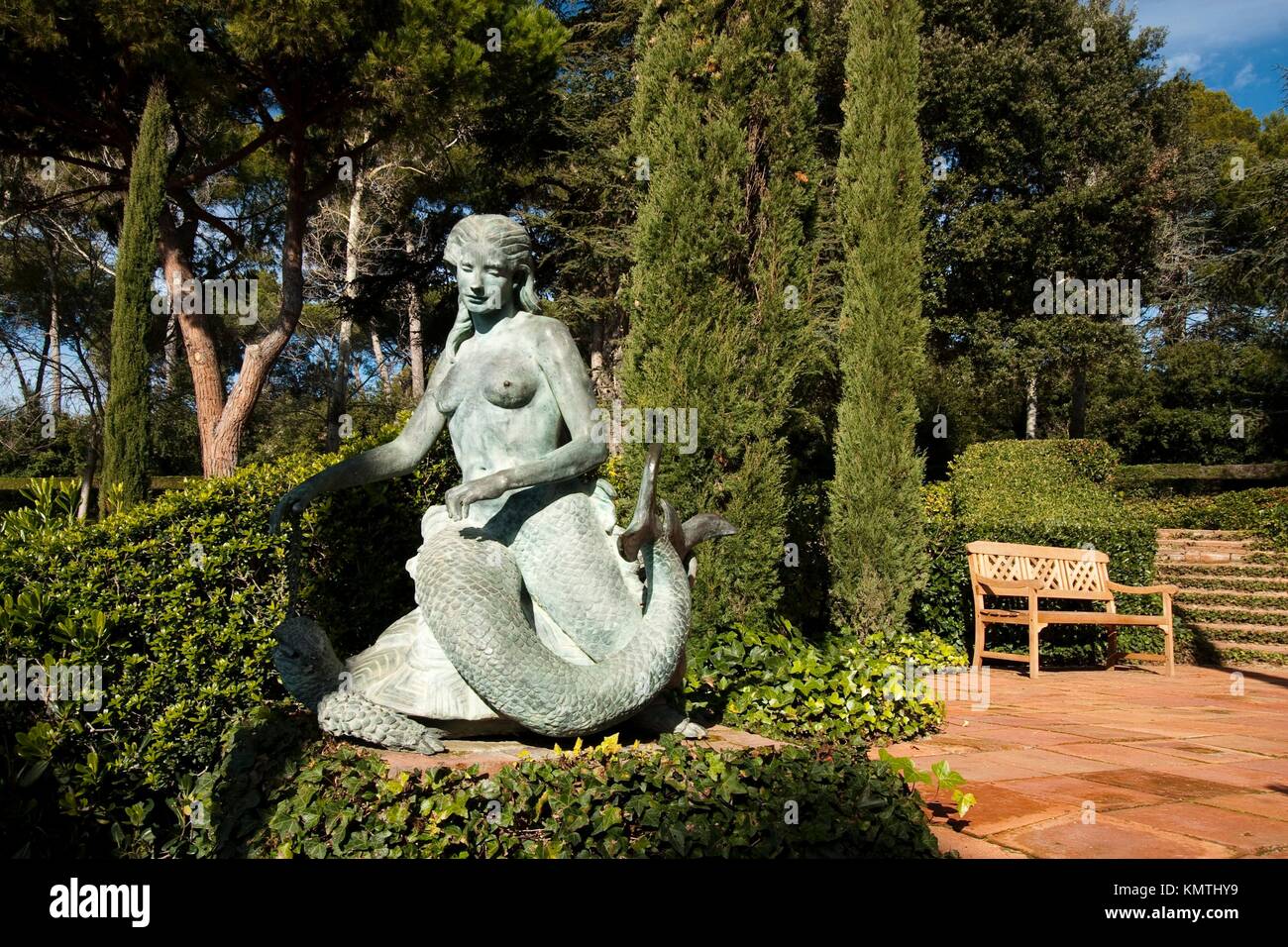 Les Sirenes Bornze Escultures De Obra De Maria Llimona I Benet 1894 1985 Situades Ein Lescala De 3985
