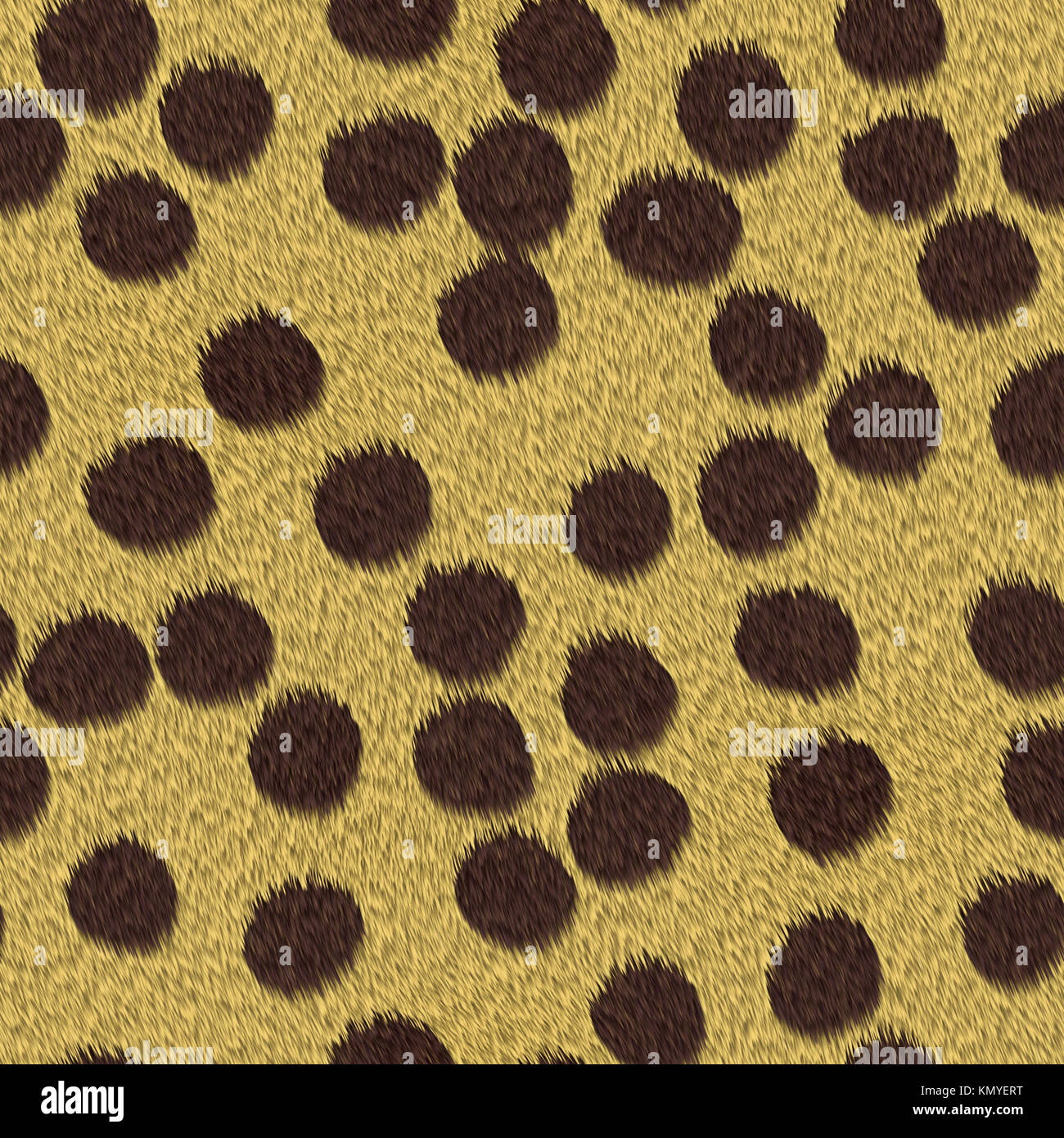 Cheetah Fell, sich wiederholendes Muster Fliesen. Eine einfache Zusammenfassung hintergrund abbildung Stockfoto
