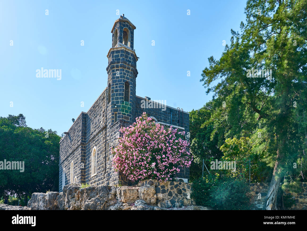 Israel - Tabgha Stockfoto