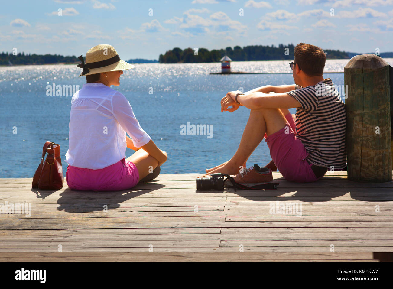 Summer Love Stockfoto