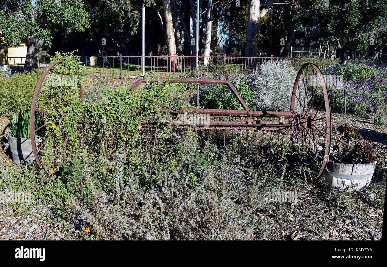 Alte Landwirtschaftliche Maschinen Ardenwood Historic Farm Fremont Kalifornien Usa Stockfotografie Alamy