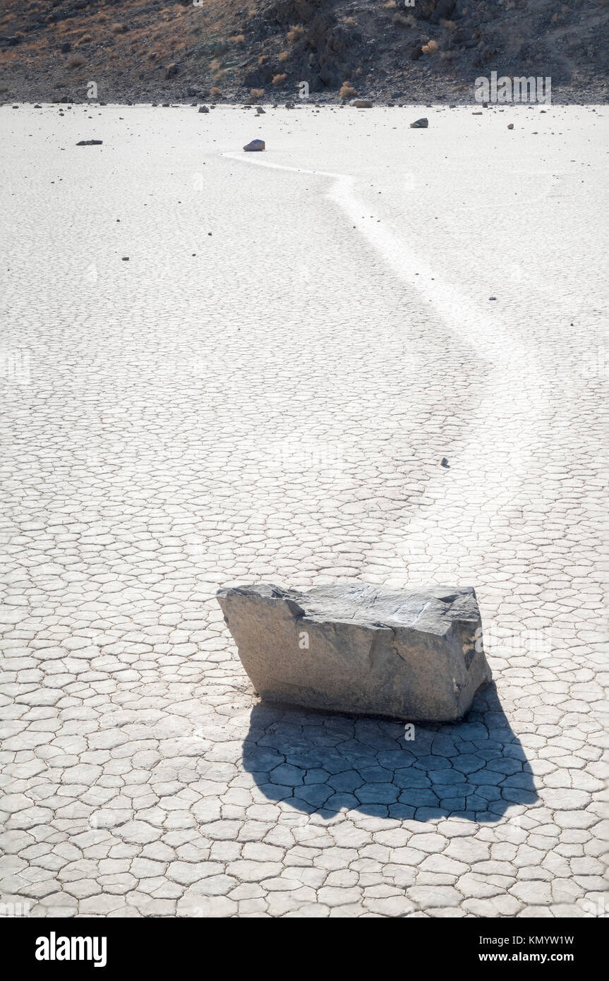 Die Rennstrecke das Death Valley, Kalifornien, USA Stockfoto