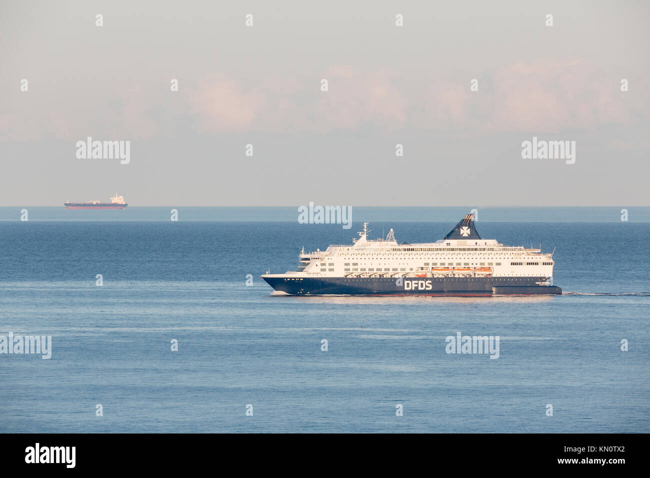 DFDS Seaways Cruise Ferry Pearl Pässe Kullen Stockfoto