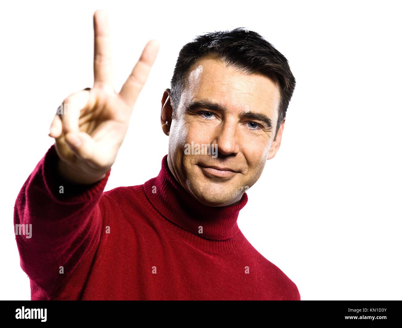 Friedenszeichen Geste Stockfotos Und Bilder Kaufen Alamy