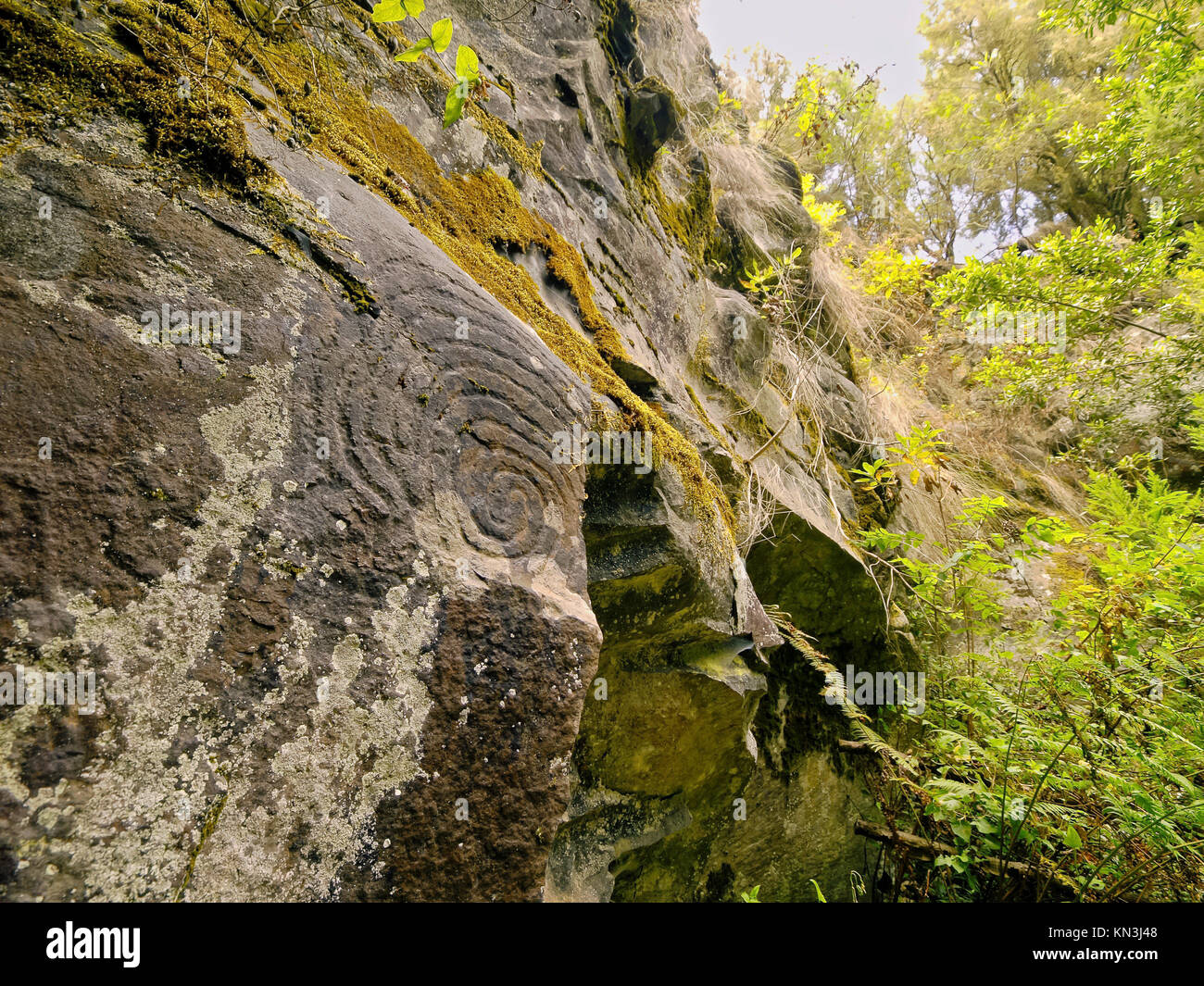 La Zarza y La Zarcita archeologische Parc auf der Insel La Palma