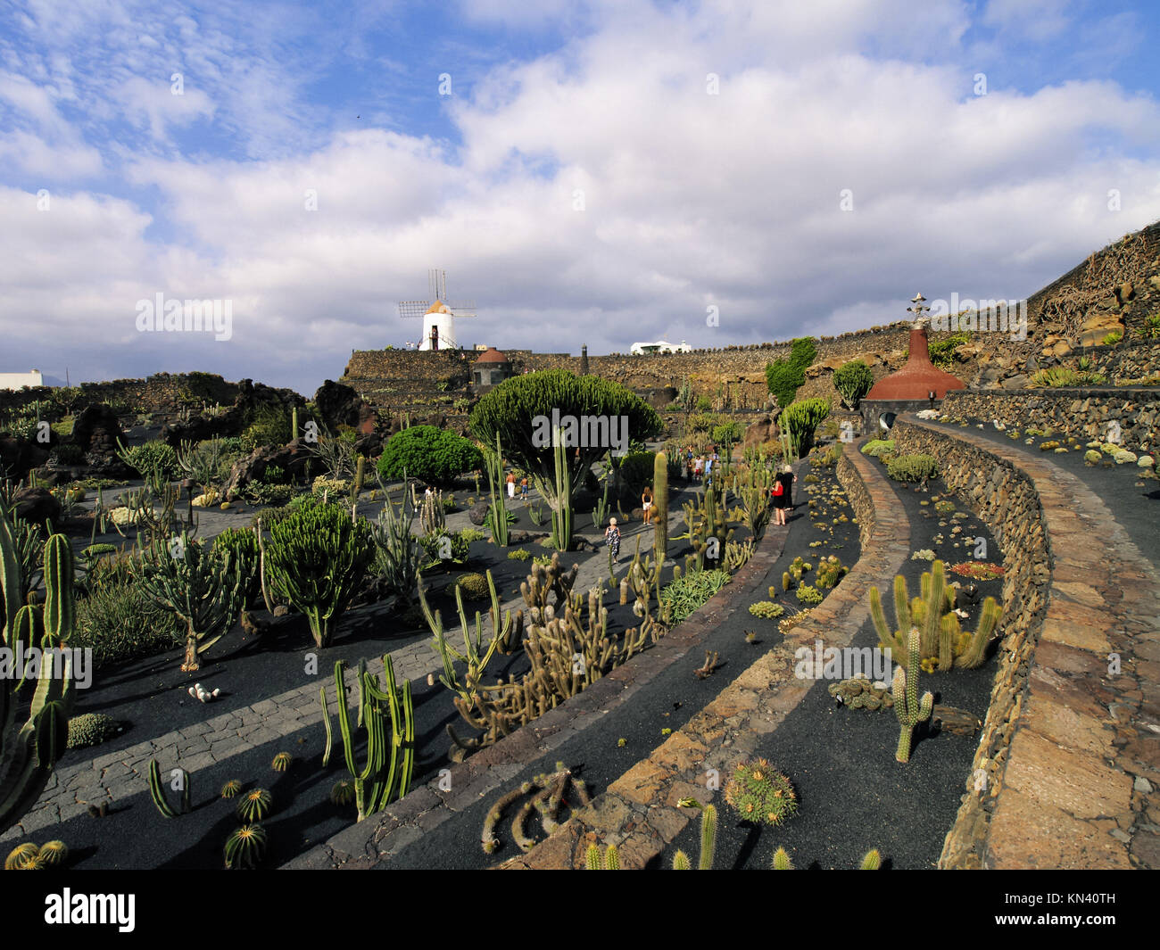 Jardin de Cactus Kakteen Garten auf der Insel Lanzarote