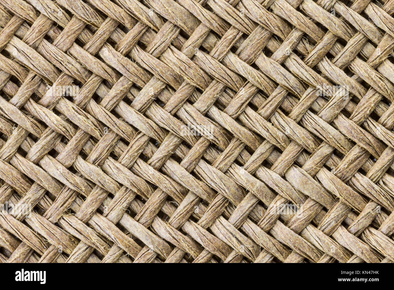 Weberei Textur oder weben Muster Hintergrund in Makro Stil. Weberei Textur classic retro Hintergrund für Design. Stockfoto