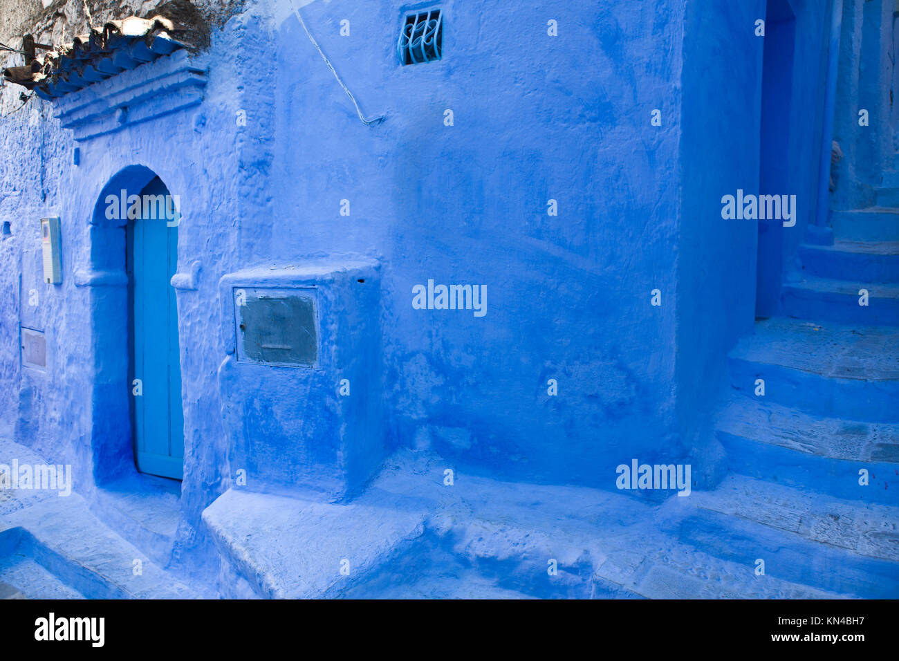 Traditionelle marokkanische architektonischen Details in Tanger, Marokko, Afrika. Stockfoto