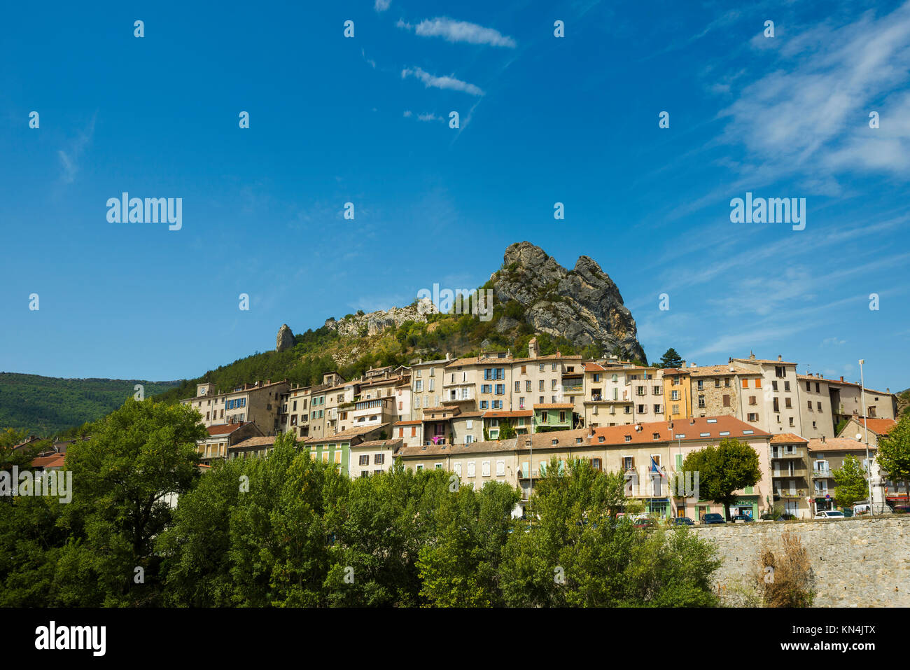Serres, Provence, Region Provence-Alpes-Côte d'Azur, Frankreich Stockfoto