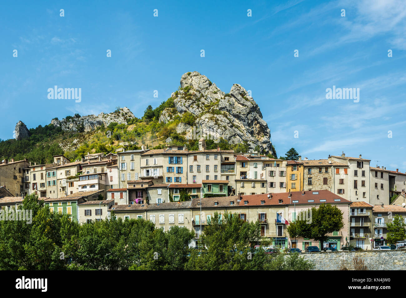 Serres, Provence, Region Provence-Alpes-Côte d'Azur, Frankreich Stockfoto