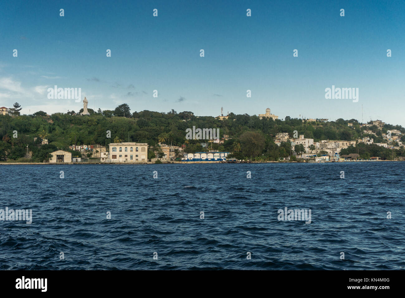 Fortaleza de San Carlos Blick von La Habana Vieja in Havanna, Kuba Stockfoto