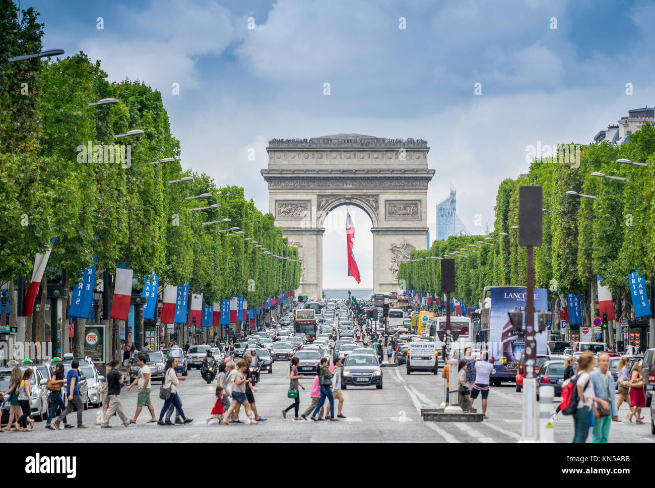 Champs Elysees Cafe Not Night Stockfotos und bilder Kaufen Alamy