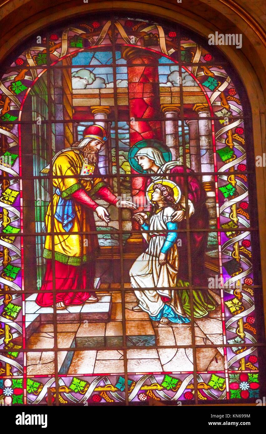 Besuch der jungfrau maria Fotos und Bildmaterial in hoher Auflösung