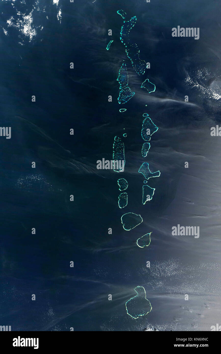 Die Malediven, Indischer Ozean Stockfoto