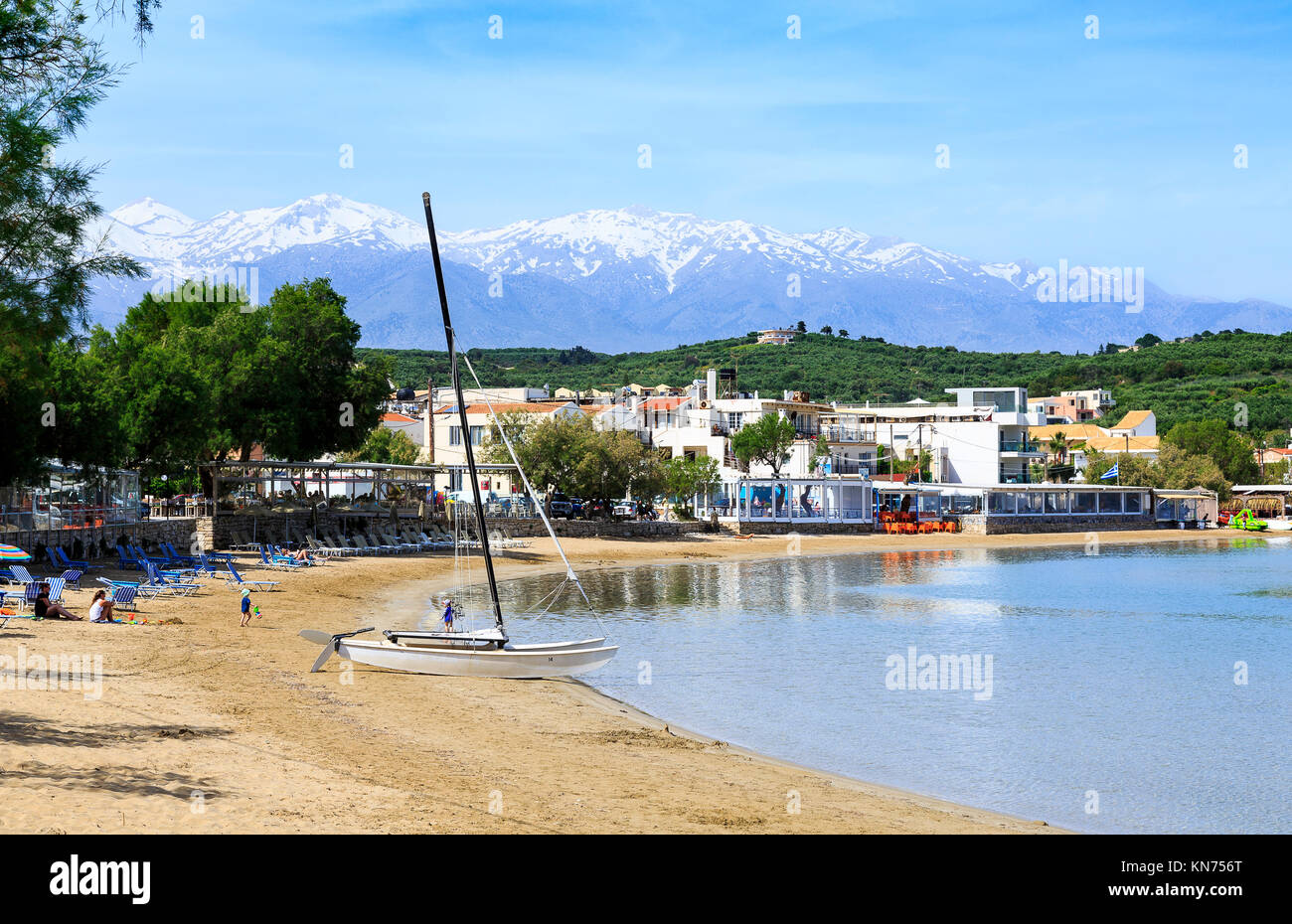 Almyrida, Kreta, Griechenland Stockfoto