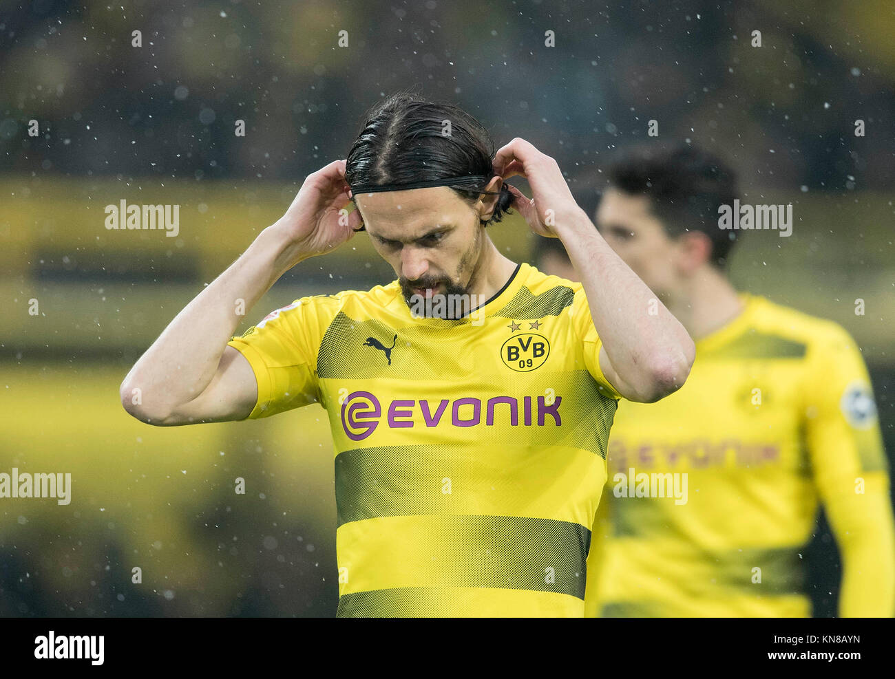 Dortmund, Deutschland. 09 Dez, 2017. Neven SUBOTIC (DO) enttäuscht. Fussball 1. Bundesliga, 15. Spieltag Borussia Dortmund (DO) - SV Werder Bremen (HB), am 09.12.2017 in Dortmund/Deutschland. | Verwendung der weltweiten Kredit: dpa/Alamy leben Nachrichten Stockfoto