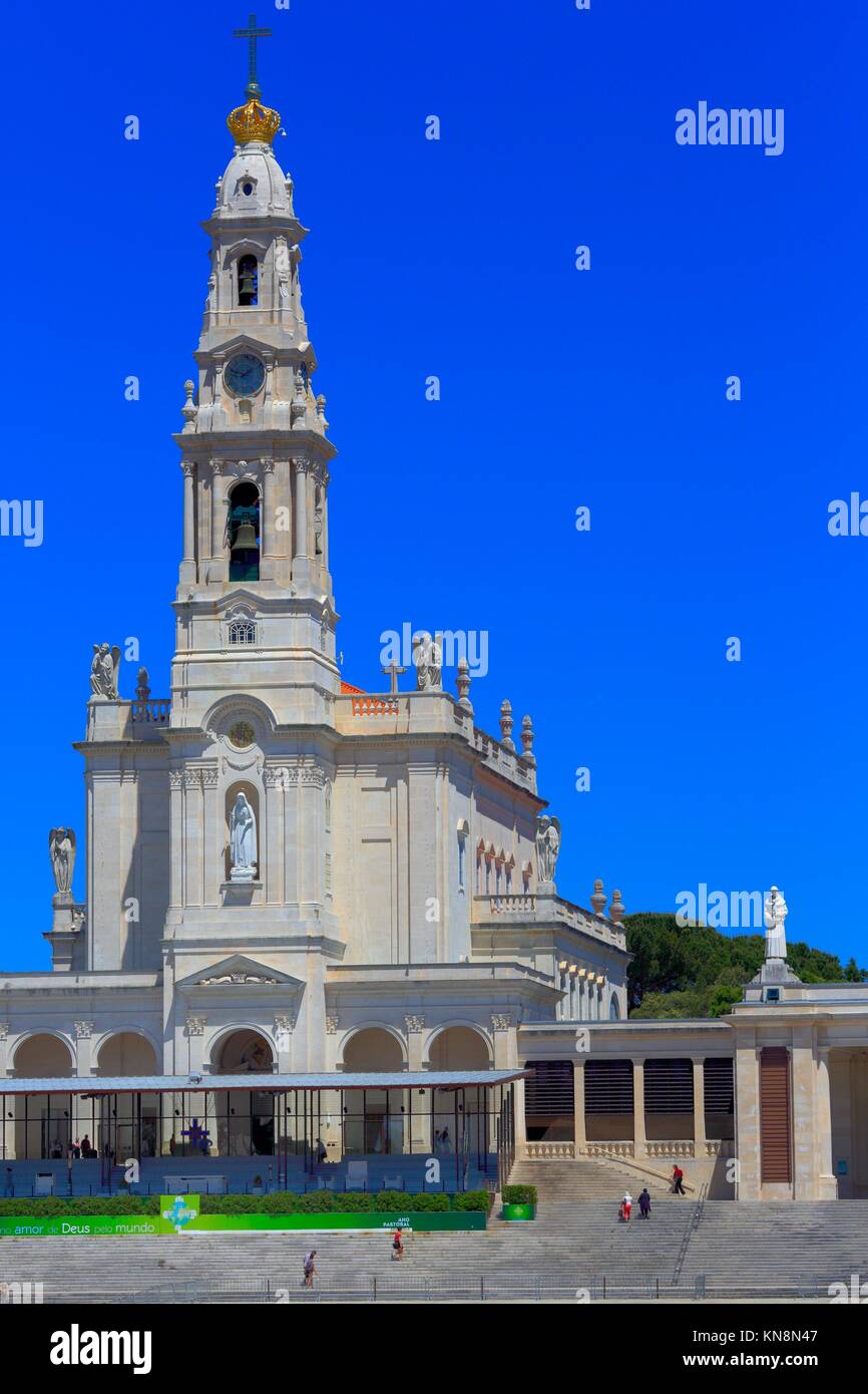 Heiligtum Von Fatima Santuario De Fatima Basilika Der Muttergottes Von Fatima Fatima Portugal Stockfotografie Alamy