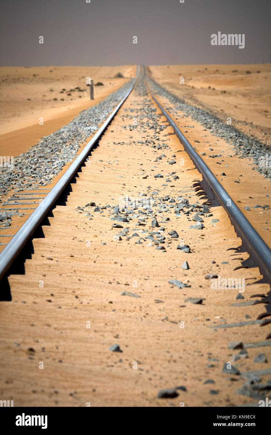 Eisenbahn zu..... Stockfoto