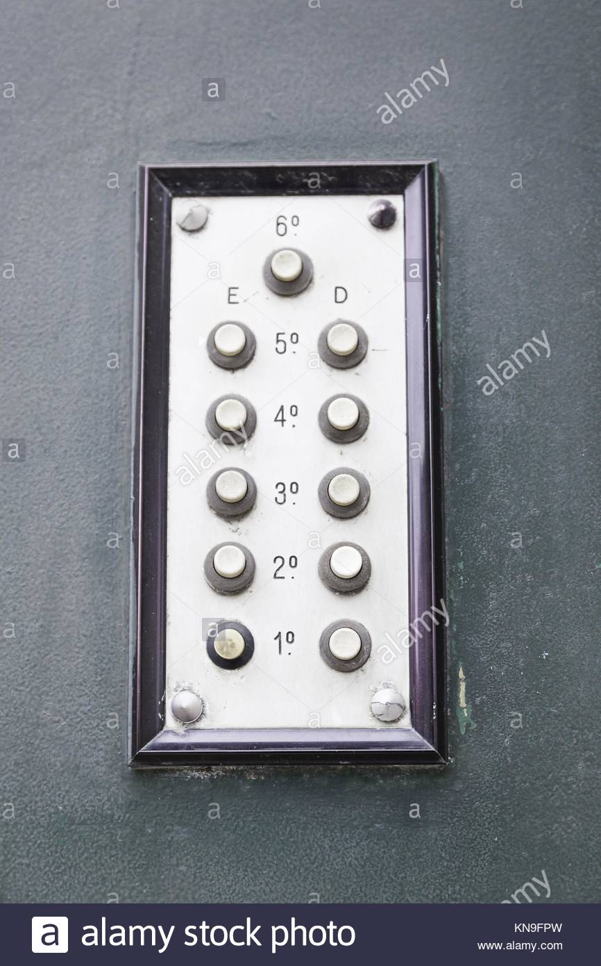 Alte Sprechanlage In Einem Haus Detail Der Elektrischen