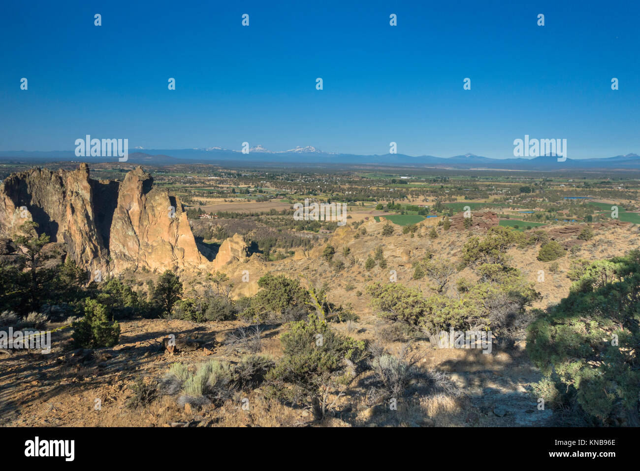 Smith Rock State Park, Redmond, oder Stockfoto