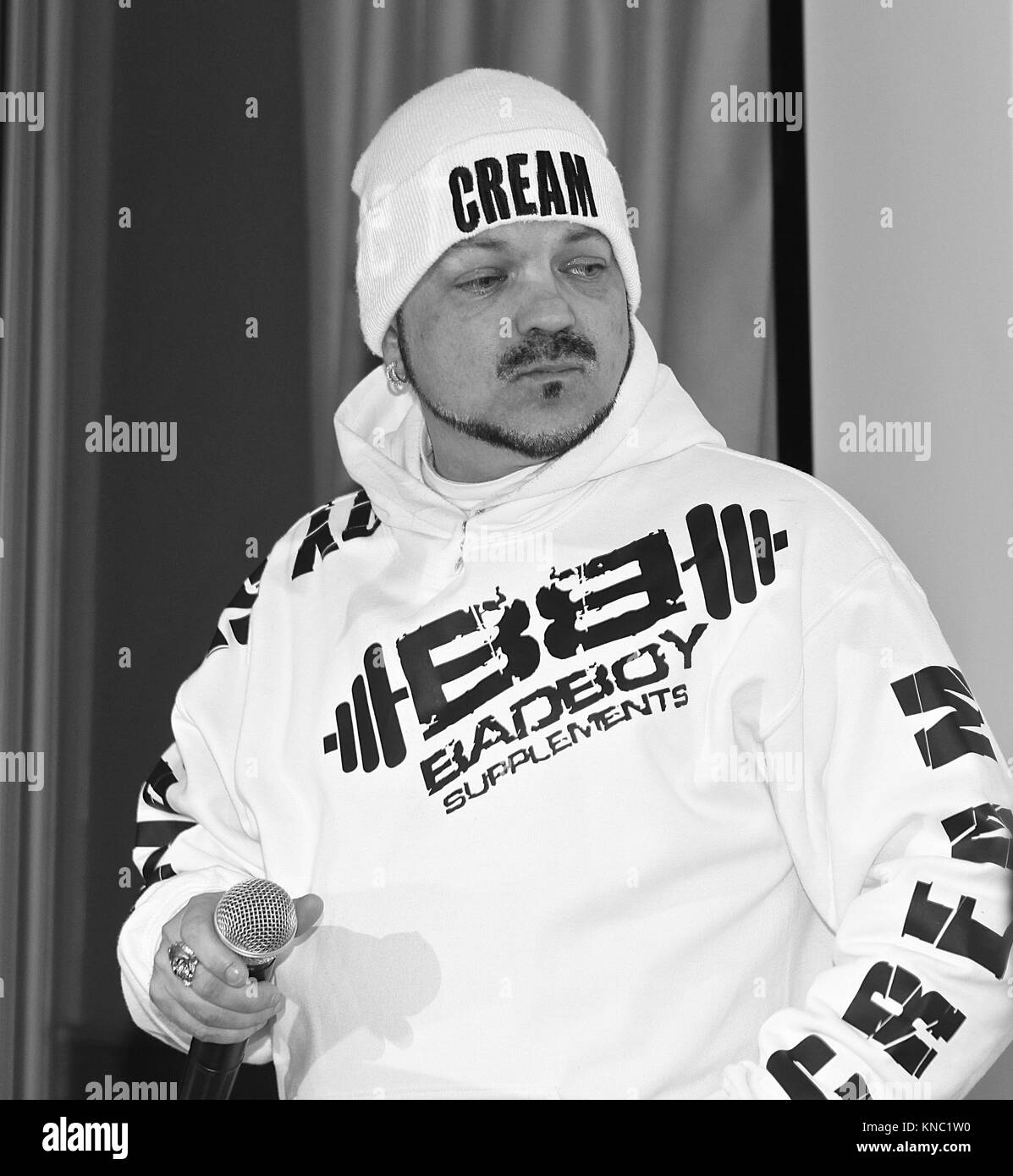 Creme Boomtown singen Daddy Kool live Stockfoto