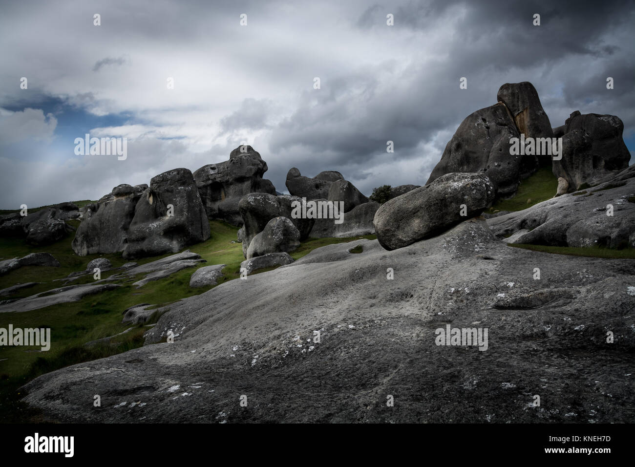 Castle Hill, Südinsel, Neuseeland Stockfoto Castle Hill, Südinsel, Neuseeland Stockfoto