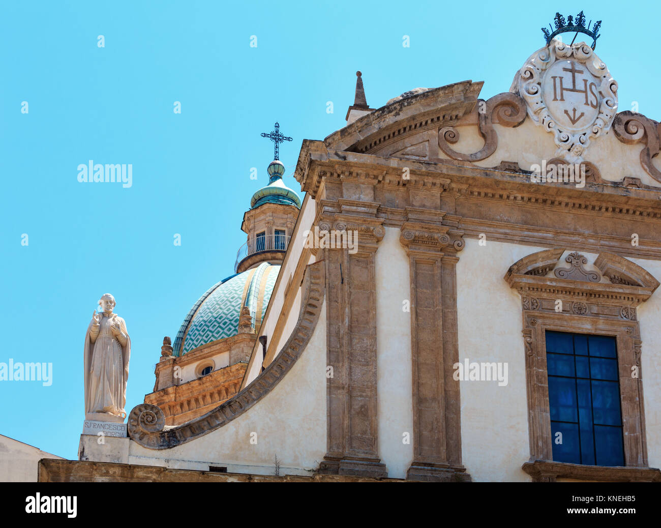 Die Altstadt von Palermo, Sizilien, Italien. Stockfoto