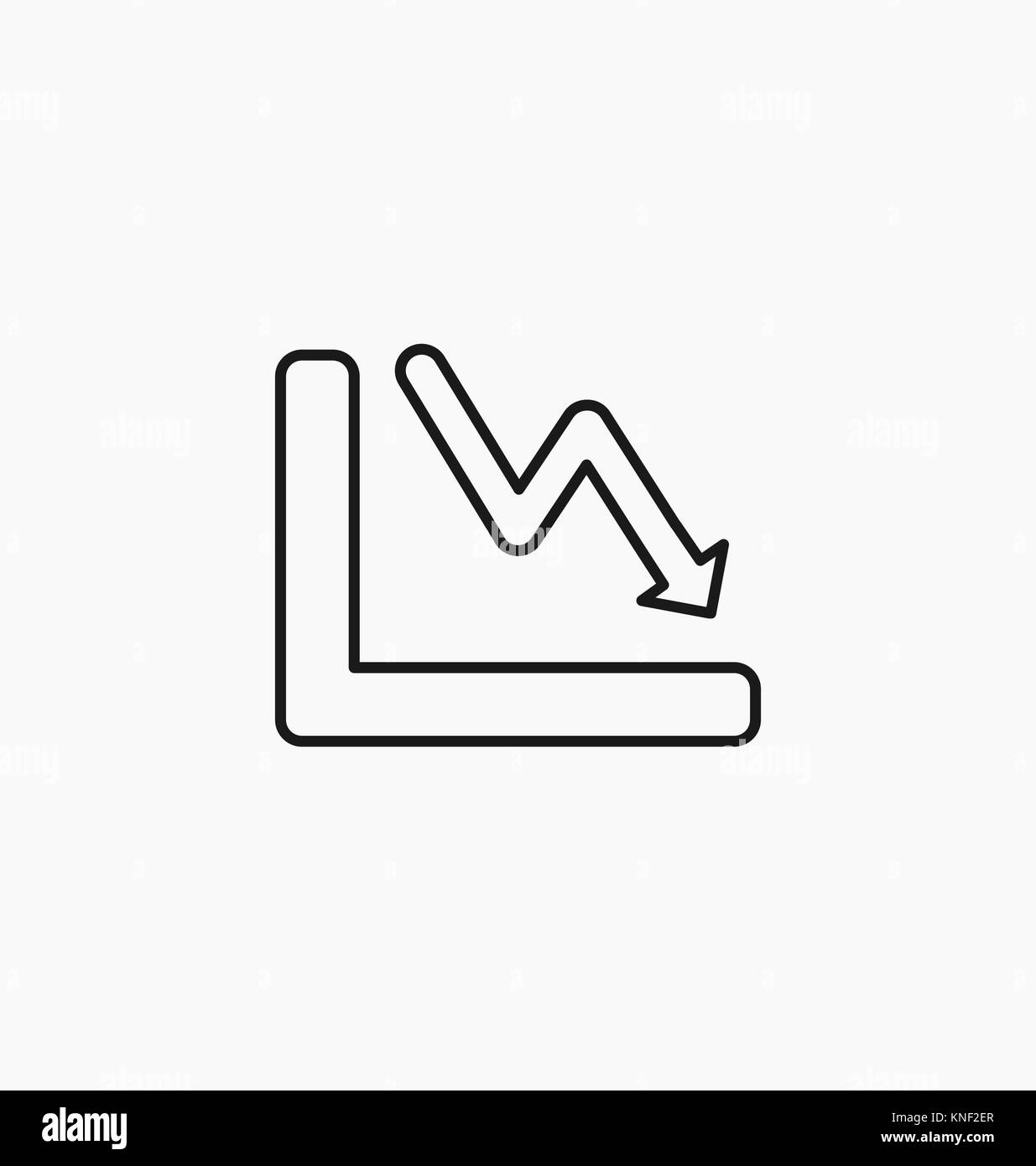 Chart Symbol bar Symbol für Web site Design, Logo, App, UI. Vector Illustration. Stock Vektor