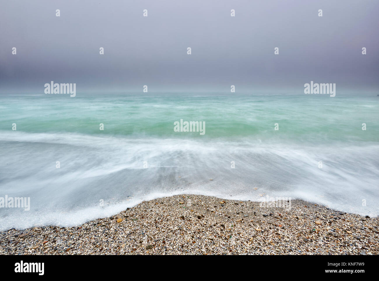 Küstenansicht, Odessa, Odessa, Ukraine, Europa Stockfoto