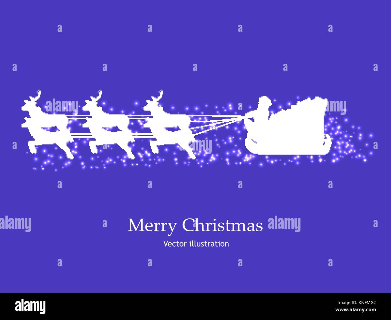 Bild, Hintergrundbilder für Weihnachten, Neujahr Karte Stock Vektor