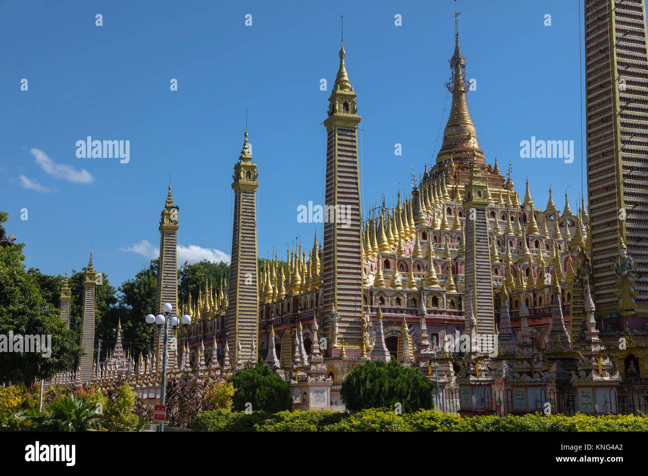 Thanboddhay Pagode, Monywa, Myanmar, Asien Stockfoto