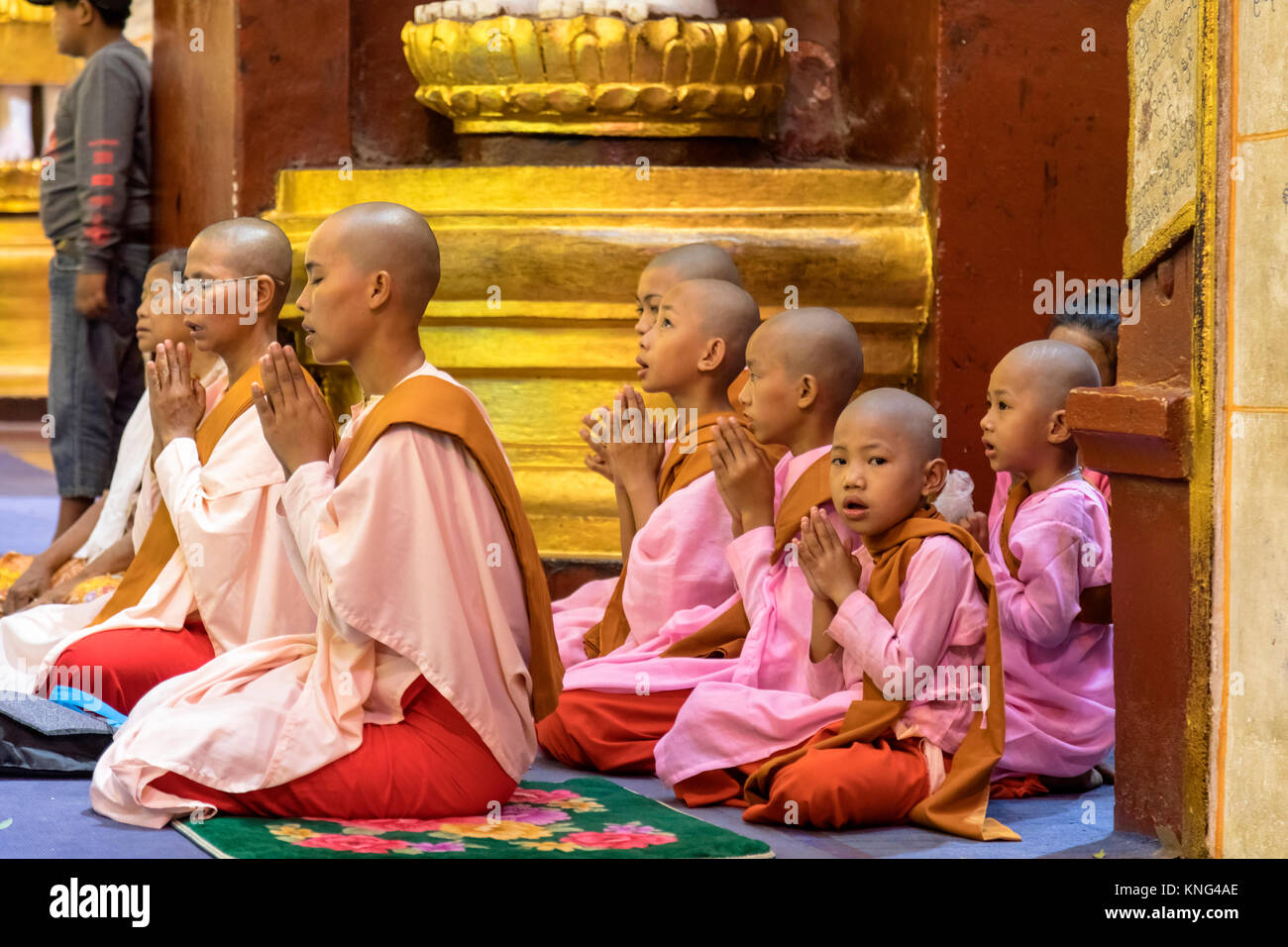 Thanboddhay Pagode, Monywa, Myanmar, Asien Stockfoto