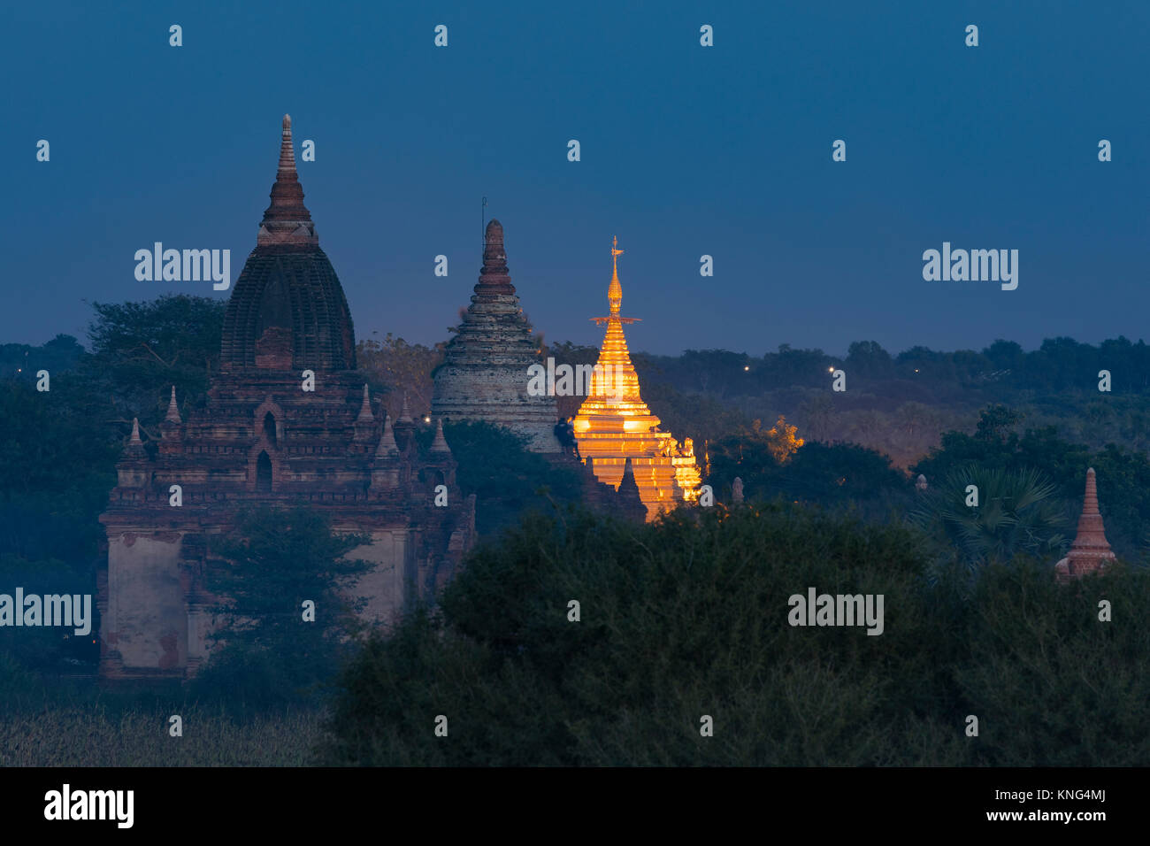 Bagan, Mandalay, Myanmar, Asien Stockfoto