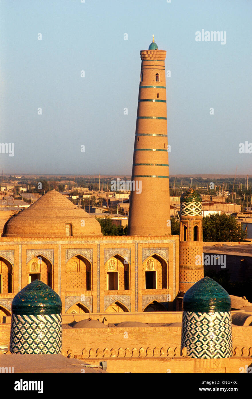 Asien Usbekistan - Chiwa Itchan Kala Stockfoto
