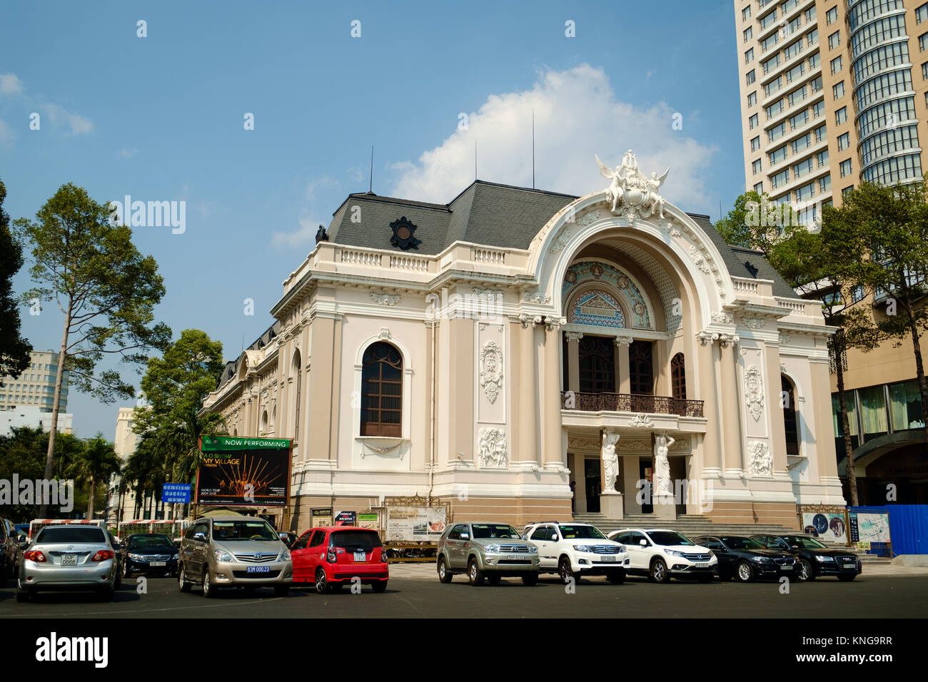 Ho Chi Minh City Oper, Stadttheater Stockfoto
