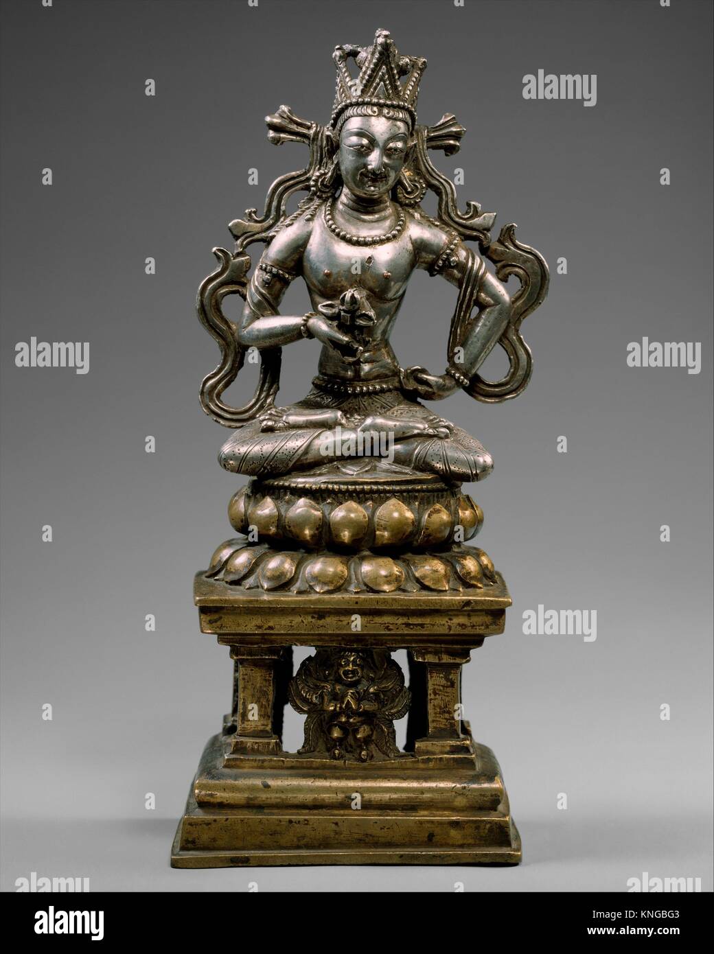 Amoghasiddhi, den transzendenten Buddha des Nordens. Datum Ende 10