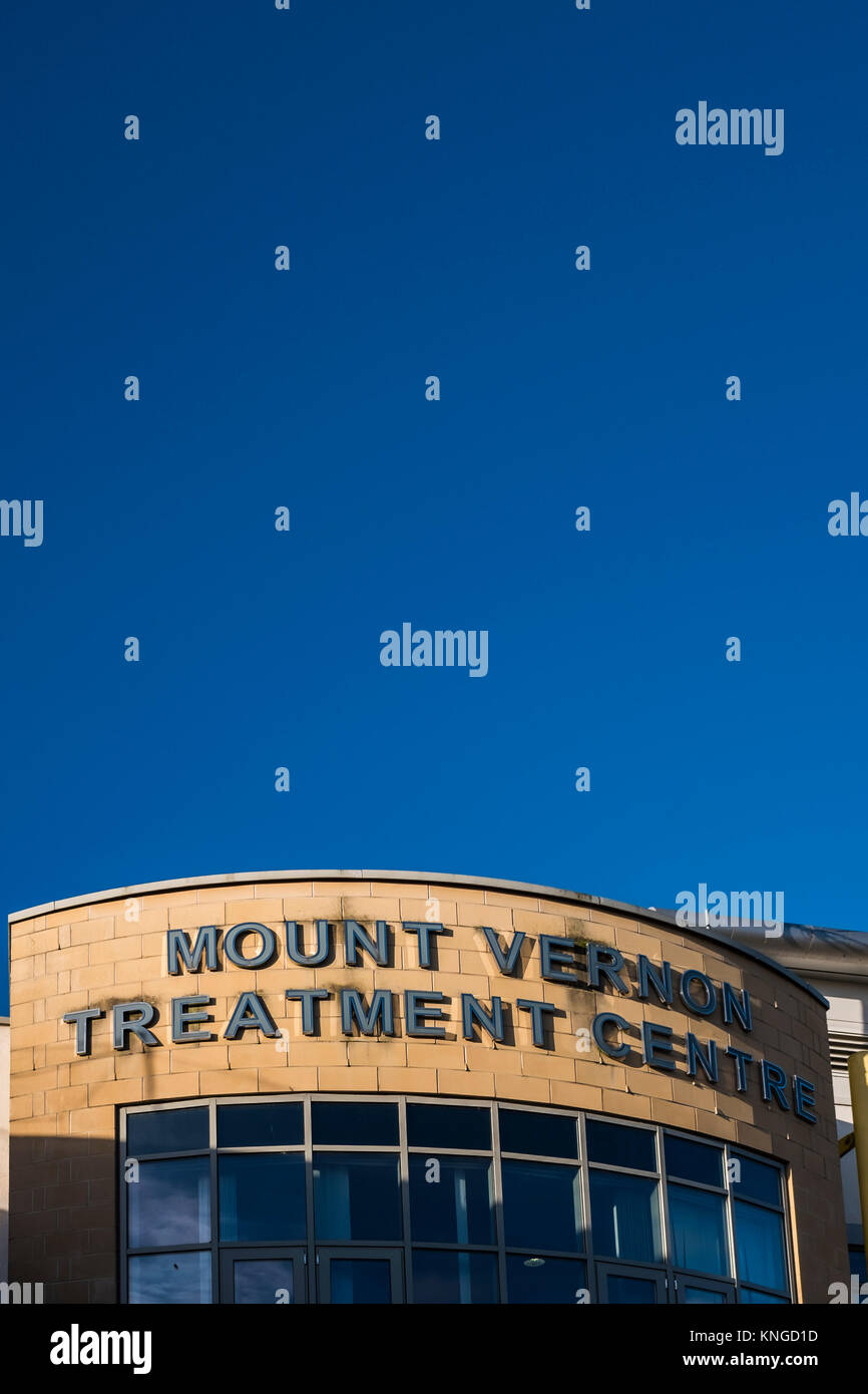 Mount Vernon Behandlungszentrum, Northwood, Middlesex, England, Großbritannien Stockfoto