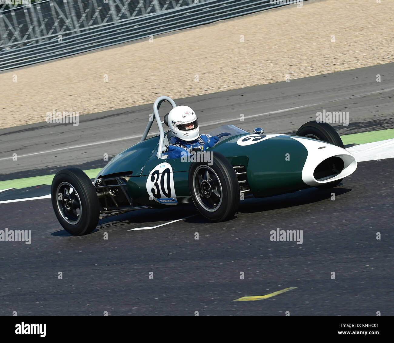 Trevor Griffiths, FJ, Emeryson FJHRA, historische Formel Junior, HSCC, Silverstone International Trophy, Silverstone historische Festival "Meeting, 20. Mai Stockfoto