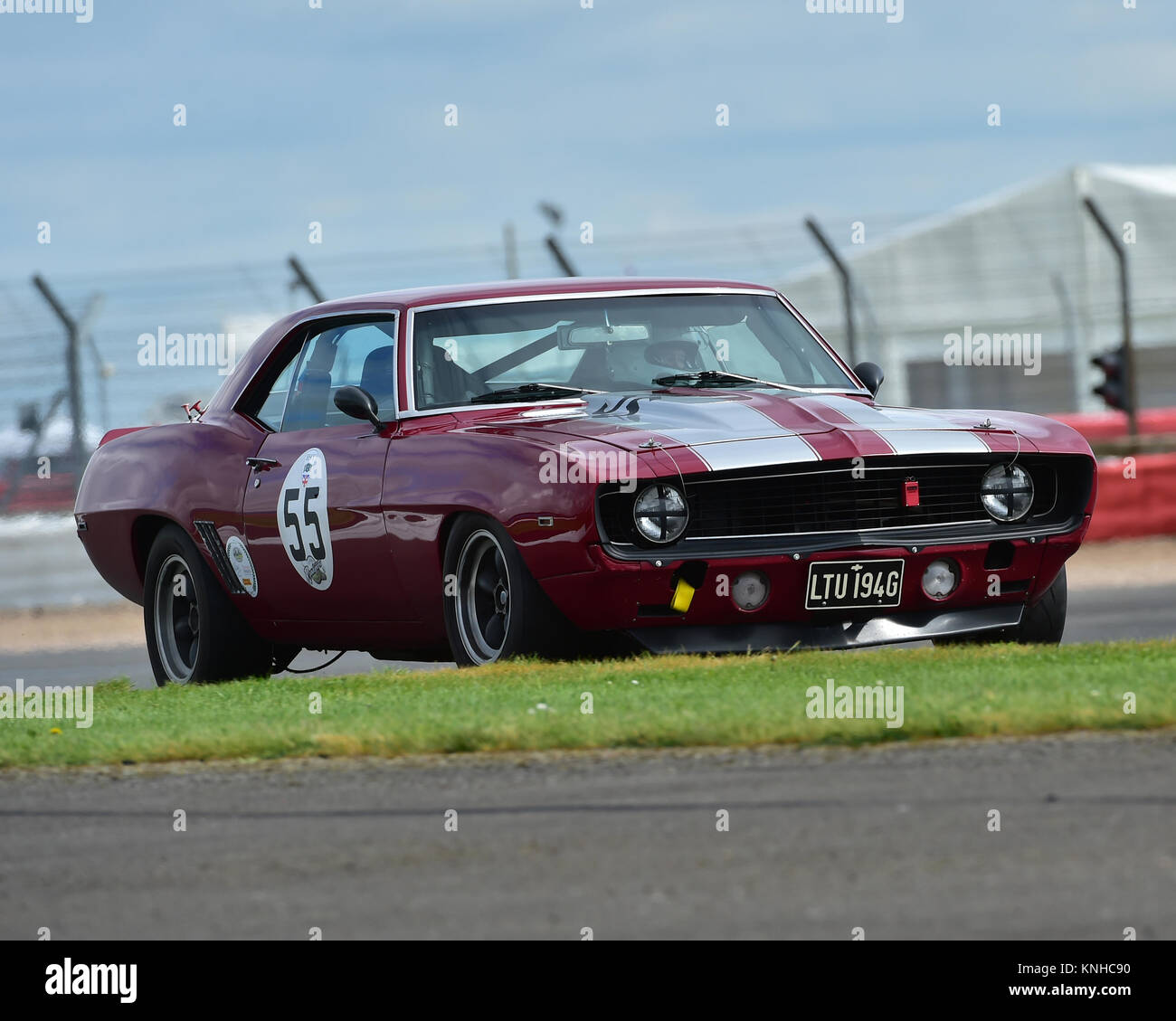 Nick Savage, Chevrolet Camaro, historischen Sport Straße, HSCC, Silverstone International Trophy, Silverstone historische Festival "Meeting, 20. Mai 2017, Chr Stockfoto