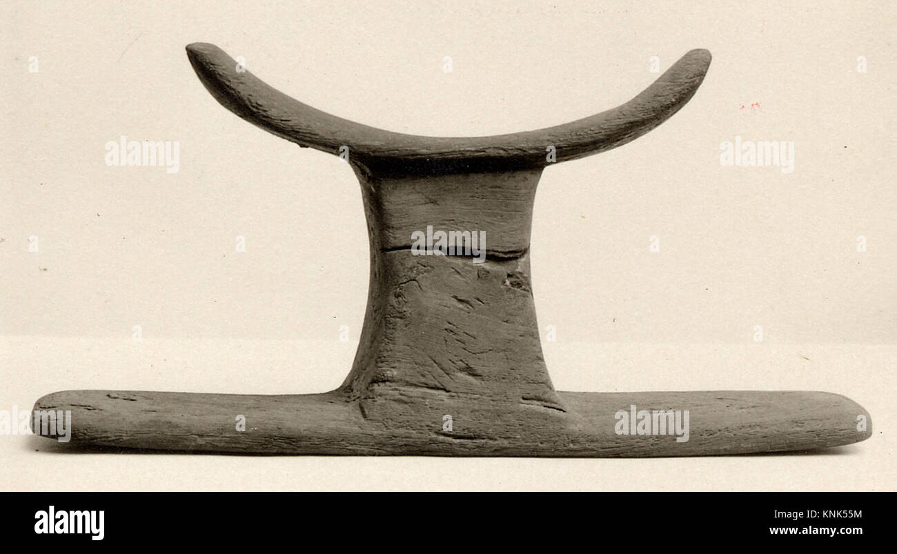 Kopfstütze, Middle Kingdom–Early New Kingdom, Dynasty 12–18, ca. 2040–1802 v. Chr Aus Ägypten Stockfoto